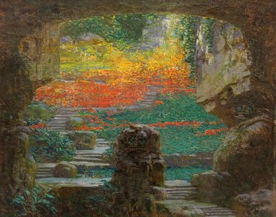 Betoverd landschap door Vítězslav Karel Mašek